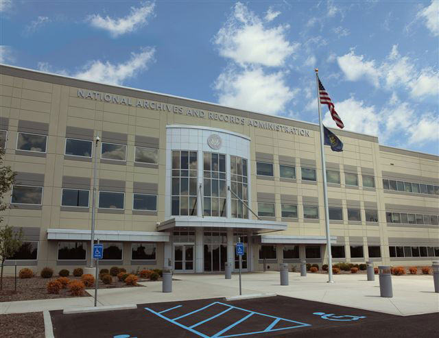 National archives and records administration building